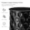 Glitzhome® Multifunctional Embossed Honeycomb Texture Metal Garden Stool Set